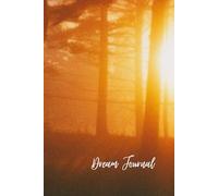 Foggy Sunset Dream Journal: The inside features a signature page and 124 lined pages for recording your dreams or journaling