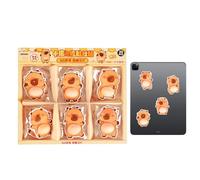 Fogukier Autocollants Animaux 3D - 30 Pièces de Stickers 3D Mignons, Amusants et Doux pour | Stickers Animaux de Dessin Animé | pour Carnets, Manuels Scolaires, Trousses à Crayons, Tablettes,