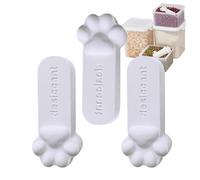 Fogukier Bâton Séchant | Absorbeur d'Humidité en Forme de Patte de Chat,3 Pièces Réutilisable pour Nourriture Animale en Diatomée Maison Chambre Extérieur
