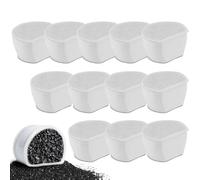 Fogukier Filtre De Remplacement pour Fontaine À Eau Chat - Cartouche Filtration Multicouche Profonde pour Fontaine À Eau | 12 Pièces Anti Odeurs Bloquant Poils Saletés Débris - pour Chaton Et Chiot