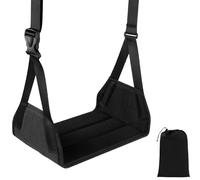 Fogukier Hamac Pieds Avion - Appui-Pieds de Voyage Ajustable pour Vols Long-Courriers | Suspension Pliable Amovible Confort Trajet Aérien Déplacement Professionnel
