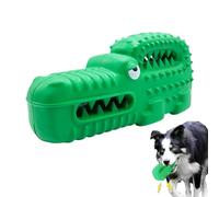 Fogukier Jouet pour Chien Crocodile Grinceur - Article À Mâcher Couinant en Caoutchouc pour Chiot | Jouet Puzzle Interactif pour Chien - pour Parents D Animaux Soulagement Dentaire Appartement