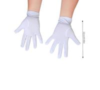 Fogukier s Blancs - Mitaine D'uniforme Pour Festival,Confortable Blanc Pour Cérémonie, Jardinage, Mariage, Cosplay Et Usage Polyvalent