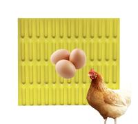 Fogukier Tapis de nidification en silicone - Tapis de nidification lavable pour poulet, tapis de couchage réutilisable, accessoires de literie d'animaux respirants pour la production d'œufs
