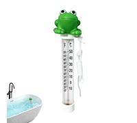 Fogukier Testeur de Température de Piscine,Design Grenouille Précis et Lecture Facile - Testeur de Température de l'Eau Mignon - pour Piscine Spa Aquarium Bain à Remous Étang Pêche Adultes
