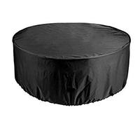 FOGUO Housse Salon De Jardin Exterieur 185X95cm, Housse De Protection Salon De Jardin Ronde, Housse Table De Jardin Ovale, Anti-UV Imperméable, pour Meubles tels Que Tables et Chaises