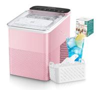 FOHERE Machine à Glaçons 14KG, Autonettoyante, 2 Tailles de Glaçons