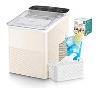 FOHERE Machine à Glaçons 14KG, Autonettoyante, 2 Tailles de Glaçons