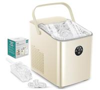 FOHERE Machine à Glaçons, 14kg en 24h (Abricot)