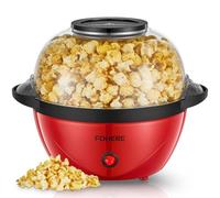 FOHERE Machine à Pop Corn, Machine a Pop Corn 3,5 L Pour la Maison