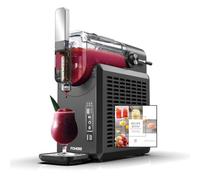 FOHERE Machine à slushi pas besoin de glaçons 2l pour la maison, 5 en 1 auto-nettoyage, machine a glace slushi, cocktail frappé milkshake, cafetière, technologie Quickfreeze
