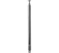 Fohevers Antenne télescopique 10 sections pour radio AM/FM Ariels HD DAB Réception stéréo Réception Home Cinéma