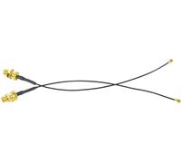 Fohevers Lot de 2 câbles coaxiaux U.FL IPX IPEX vers SMA femelle 1,13 mm IPEX 15 cm pour routeur WiFi, antenne réseau sans fil