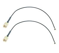 Fohevers Lot de 2 câbles coaxiaux U.FL IPX IPEX vers SMA femelle RG178 IPEX 30 cm pour routeur WiFi, antenne réseau sans fil