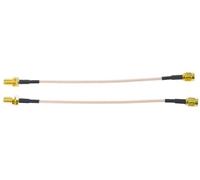 Fohevers Lot de 2 câbles d'extension SMA mâle vers femelle RG316 de 30 cm pour antenne coaxial à faible perte