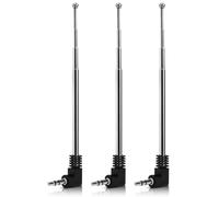 Fohevers Lot de 3 antennes télescopiques avec connecteur de 3,5 mm