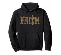Foi Chrétien Croix Croire Jésus Gothique Sweat à Capuche