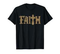 Foi Chrétien Croix Croire Jésus Gothique T-Shirt