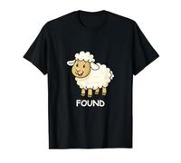 Foi chrétienne - Brebis Perdue, Logo retrouvé T-Shirt Graphique avec Valeur