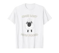 Foi chrétienne - Brebis perdues, Maintenant retrouvées. T-Shirt Graphique avec Valeur, Homme, Blanc, S