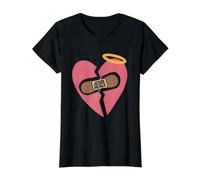 Foi chrétienne Cœur brisé Jésus guérit Spirituel T-Shirt Graphique avec Valeur