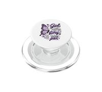 Foi chrétienne : Dieu écrit Toujours Ton Histoire, Papillon PopSockets PopGrip pour MagSafe