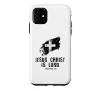 Foi chrétienne Jésus est Seigneur Église Cours de Bible Coque pour iPhone 11