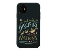 Foi chrétienne Matthieu 28 à 19 Fais des Disciples Coque pour iPhone 11