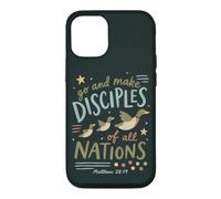 Foi chrétienne Matthieu 28 à 19 Fais des Disciples Coque pour iPhone 12/12 Pro