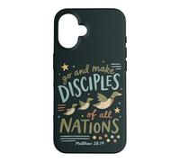 Foi chrétienne Matthieu 28 à 19 Fais des Disciples Coque pour iPhone 16