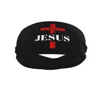 Foi chrétienne religieuse jésus-romains 1:16 bandeau de sport élé Yoga exercice bandeaux respirant