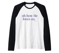 Foi chrétienne Verset biblique éphésiens Jésus Amour Croix Manche Raglan