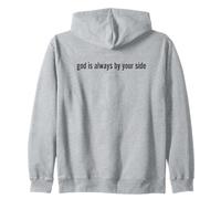 Foi - Dieu est toujours à vos côtés Sweat à Capuche