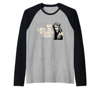 Foi en Jésus Ma Vie donnée à Dieu Christ VIT Manche Raglan