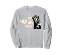 Foi en Jésus Ma Vie donnée à Dieu Christ VIT Sweatshirt
