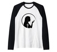 Foi, Espoir, Amour, Silhouette, pour, Pâques, église Manche Raglan