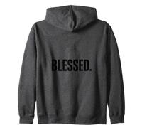 Foi Gratitude Chrétien Blessed. Minimaliste Sweat à Capuche