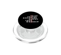 Foi Prière Écriture Christ Amour Culte Père Chrétien PopSockets PopGrip pour MagSafe