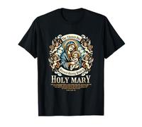 Foi - Sainte Marie Luc 1:42-43 Verset biblique T-Shirt