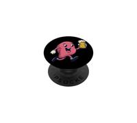 Foie en Cours d'exécution avec Look bière PopSockets PopGrip Adhésif