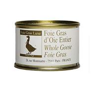Foie Gras d’Oie Entier Artisanal 65 gr - 100% Ferme Française des Landes - Foie Gras Luxe - à toaster - Sans Additifs Sans Conservateurs Ni OGM (65 gr)