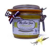 Foie Gras de Canard Entier à la Vanille de Tahiti 200 g - Relais Gourmet | Artisanal Français Sud-Ouest | Sans Conservateurs, Additifs ni Colorants | Recette Gourmande & Originale