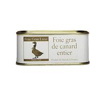 Foie Gras de Canard Entier Artisanal - 200g Landes Sud-Ouest - Sans Additifs Sans Conservateurs - Foie Gras Luxe