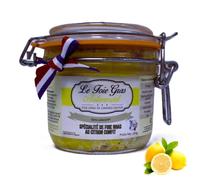 Foie Gras de Canard Entier au Citron Confit 200 g - Relais Gourmet | Artisanal Français | Sans Conservateurs, Additifs ni Colorants | Saveur Fraîche & Subtile du Sud-Ouest