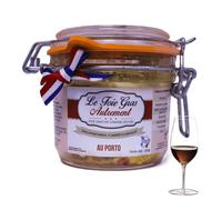 Foie Gras de Canard Entier au Porto 80 g - Relais Gourmet | Artisanal Français | Sans Conservateurs, Additifs ni Colorants | Idéal Coffrets Gourmets & Fêtes