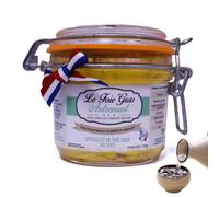 Foie Gras de Canard Entier au Saké 80 g - Relais Gourmet | Artisanal Français | Sans Conservateurs, Additifs ni Colorants | Idéal Coffrets Gourmet & Fêtes