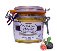Foie Gras de Canard Entier aux Figues 200 g - Relais Gourmet | Artisanal Français du Sud-Ouest | Sans Conservateurs, Additifs ni Colorants | Idéal Apéritif, Fêtes & Cadeaux Gourmets