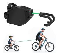 FoiiLiio Barre de Remorquage Velo,2.5m Corde de Remorquage de Vélo Rétractable,Vélo pour Corde de Remorquage pour Vélo, Adaptée Aux Vélos de Montagne,Tous Les Vélos