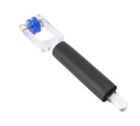 Foil Crimper Burnisher, 16 cm outil d'emploi en verre en plastique en aluminium Tool d'empilement de papier d'aluminium avec poignée éponge pour les projets d'art et de bricolage