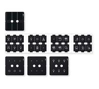 Schneider Electric KNX Push-Button Pro System M Foil Set - MTN6270-0010